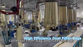 Industrial Polyester Filter Bags for Efficient Dust Collection
