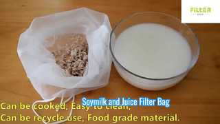 Soymilk and Juice Filter Bag