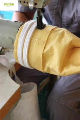 P84 Polyimide Non Woven Felt Dust Collector Filter Bag For Cement