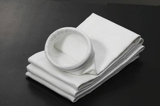 High Efficiency Polyester Needle Felt Filter Bags PTFE Membrane Customized Length