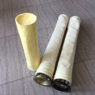 Customized PPS Baghouse Filter Bags Good Flame Retardancy For Coal Fired Boiler