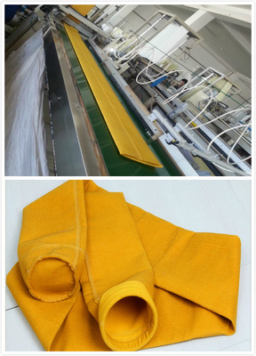 Cement Plant Fabric Filter Plant Bags P84 Filter Cloth Material Maximum Flexibility