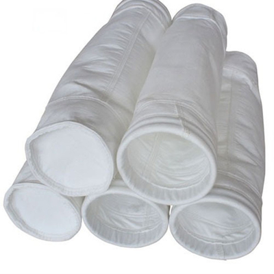 Non - Woven PP Felt Filter Bags Customized Size For Dust Filtration