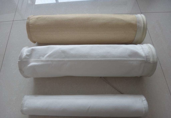550gsm Felt Filter Bags PTFE Membrane Easy Cleaning For Power Plant