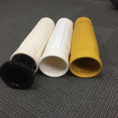 High Temperature PPS Filter Bags / Felt Dust Collector Bags Anti - Abrasion