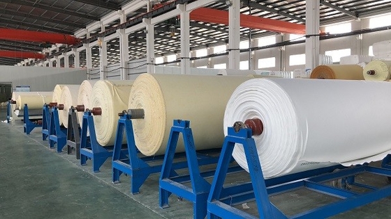 Non Woven Polyester With PTFE Membrane Filter Cloth Dust Colletor Bag Use