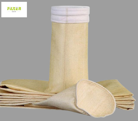 500GSM Acrylic Filter Bags With PTFE Membrane Calendering Finish