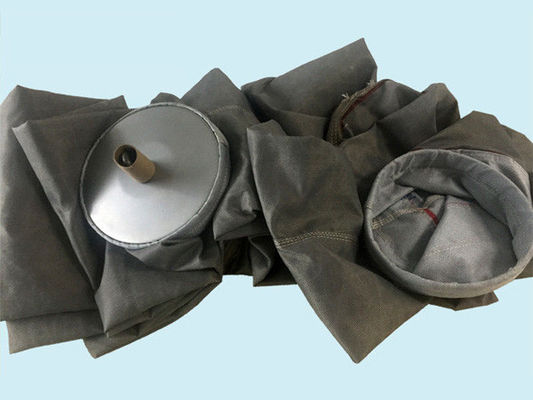 quality  Professional Fiberglass Filter Bag / Cement Dust Collector Bags Customized Size factory