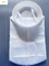 Polyester 5u PP Liquid Water Filter Bag 7"X32" With Plastic Ring