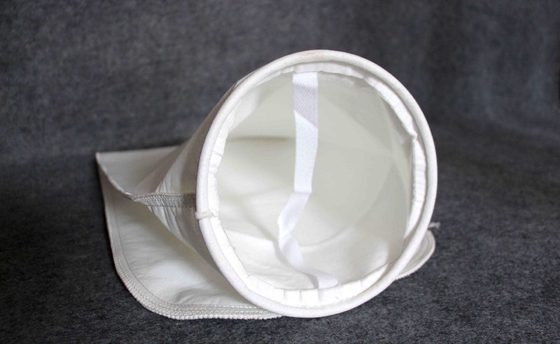 Polyester Needle Felt Liquid Filter Bag / 190 Micron Filter Bag For Adhesive Industry