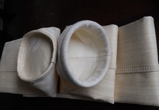 Dust Collector Nomex Felt Filter Bags / Ptfe Membrane Filter Bags