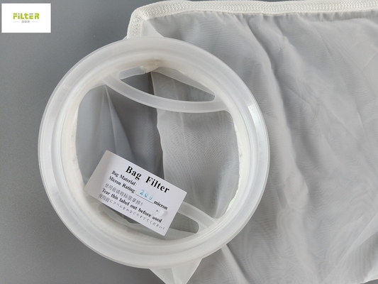 PP Nylon PE Sewing Thread Water Filter Bag 200 Micron Custom