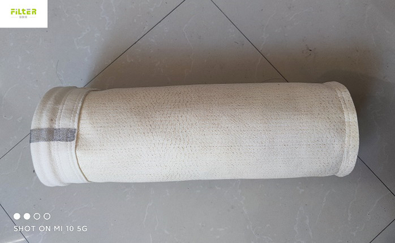 550GSM Nomex Filter Bag With High Temperature Silicone Glue