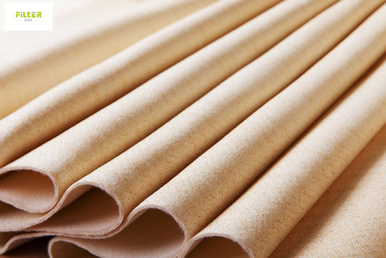 High Temperature Nomex Aramid Dust Filter Cloth Bag For Charcoal Dust