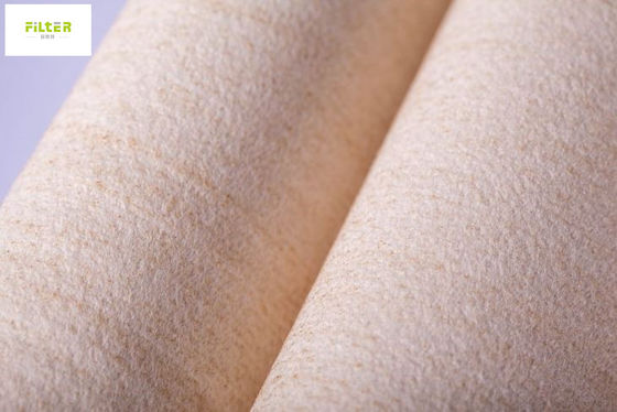 High Temperature Nomex Aramid Dust Filter Cloth Bag For Charcoal Dust