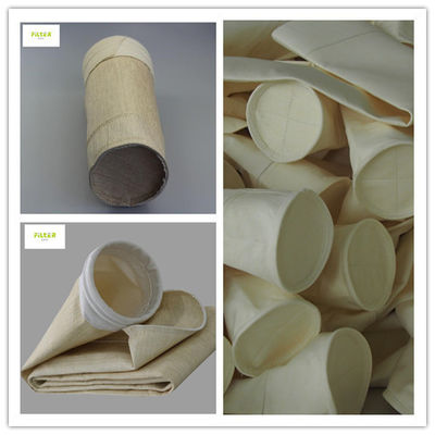 PTFE Membrane Dust Collector Polyester Nomex Filter Bag For Gas Purification