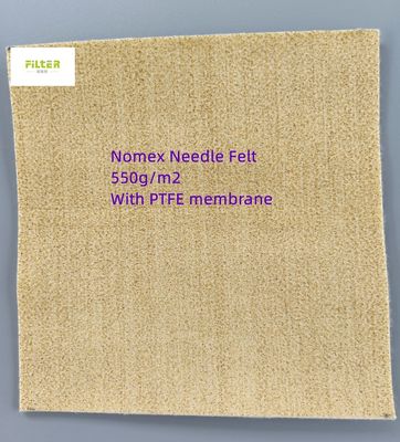 350gsm - 550gsm Industrial Filter Cloth Polyester Oil Water Repellent For Filter Bag