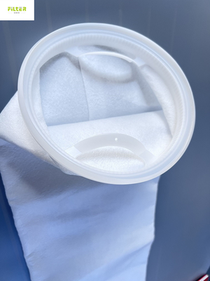Polyester 5u PP Liquid Water Filter Bag 7