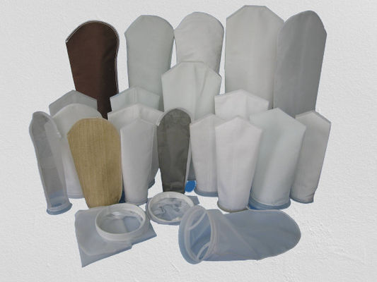 Aquarium 10 Micron PP Liquid Filter Bag With Plastic Ring 7"X32"