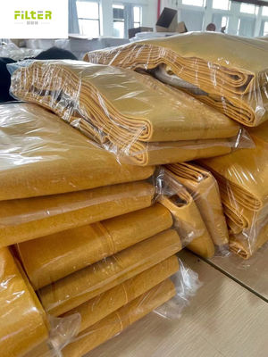 Polyester PP Nomex PPS PTFE P84 Fiberglass Filter Sleeves 350gsm ~ 850gsm