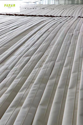 100% PTFE Fiber Baghouse PTFE Filter Bag For Fume Treatment
