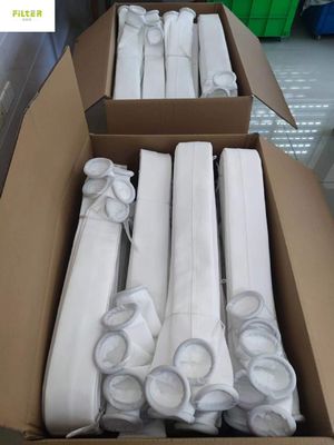 Small Diameter Polypropylene Filter Bag Dia 73X1260mm For Bag Filter Equipment