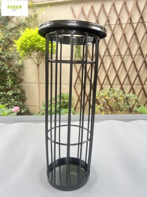 Dust Collector Filter Bag Cage With Carbon Steel / SS304 / 316 / 316L Material