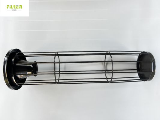 Dust Collection Filter Bag Cage Stainless Steel 304 / 316L Or Carbon Steel Structure