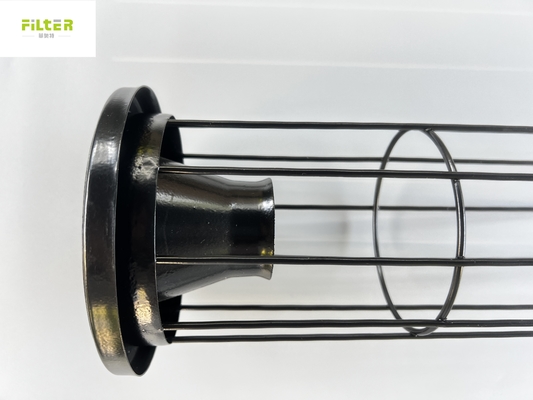 Stainless Steel 304 / 316L Or Carbon Steel Filter Bag Cage OEM Packaging In Carton