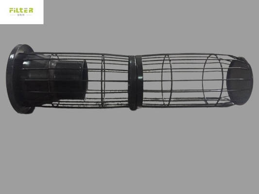 Dust Collection Filter Bag Cage Stainless Steel 304 / 316L Or Carbon Steel Structure
