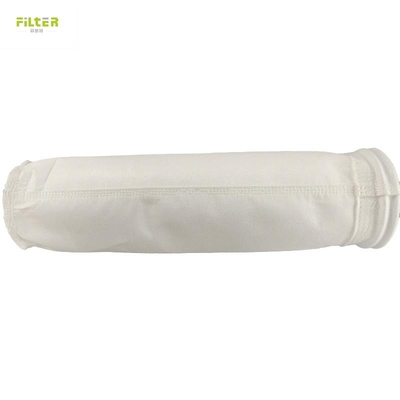 Alkali Resistant Polyester Filter Bag 550gsm For Air Filter