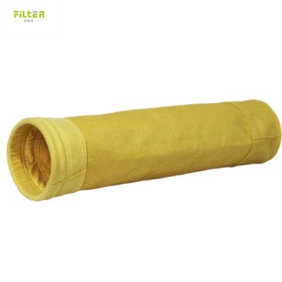 Alkali Resistant Polyester Filter Bag 550gsm For Air Filter