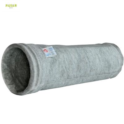 500gsm Polyester Filter Bag For Cement Plant Dust Collector
