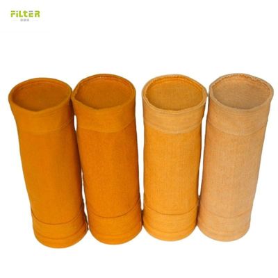 High Strength Polyester Filter Bag For Cement Plant Dust Collector 1-200um