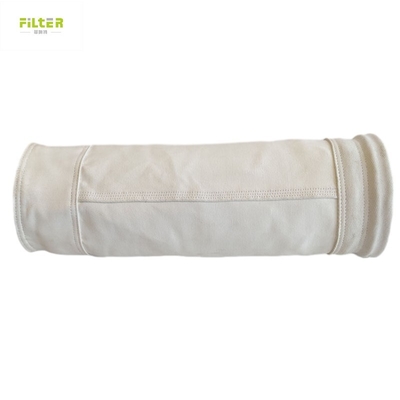Heat Set Fiberglass Filter Bag With PTFE Membrane For Dust Collection Filtration