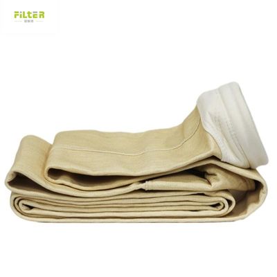 Singeing Calendering PPS PTFE Filter Bag For Power Plant Dust Collector