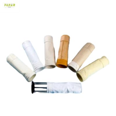 Polyester Aramid PPS Dust Collector Filter Bags Non Woven Needle Felt