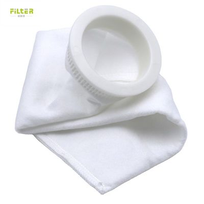 Stitched / Welded Liquid Filter Bag With 0.5-300 Microns  PE / PP / NMO / PTFE