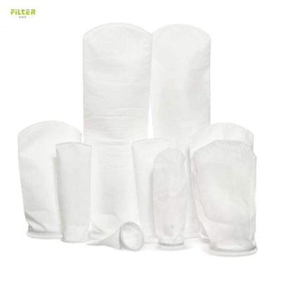 Stitched / Welded Liquid Filter Bag With 0.5-300 Microns  PE / PP / NMO / PTFE