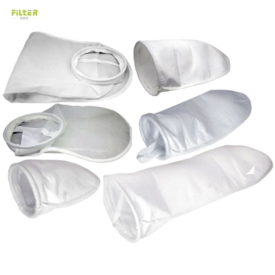 0.5 - 600 Microns Liquid Filter Bag With Acid/  Base / Oils / Aromatic / Alcohol  Resistance