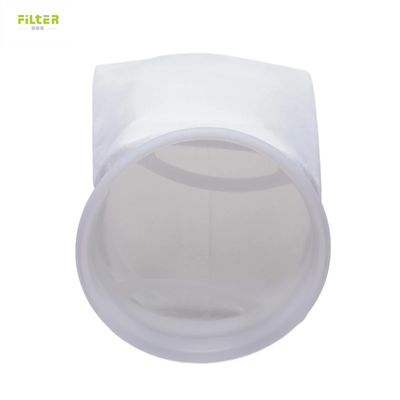 Food Grade 500 Micron Nylon Mesh Liquid Filter Bag With Plastic Ring