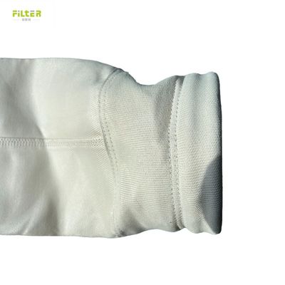 750GSM Fibergalss With PTFE Membrane Filter Bag For Cement Pant