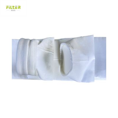 Pre Filter Polyester PPS Nomex PTFE Fibergalss P84 Filter Bag For Dust Collector