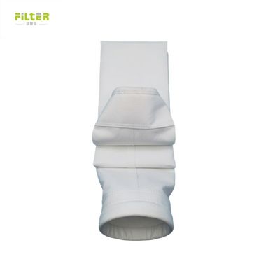 Custom 550GSM Polyester Needle Felt Steel Ring Filter Bag for Air Filter