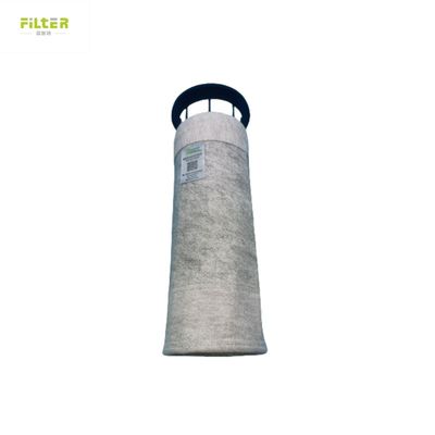 Custom 550GSM Polyester Needle Felt Steel Ring Filter Bag for Air Filter