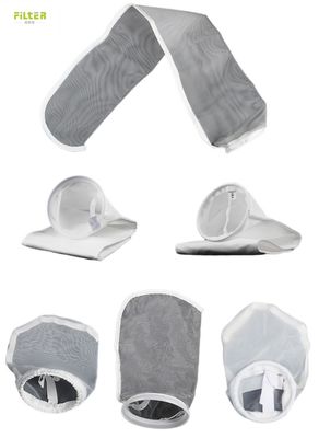 High Temperature Resistant Nylon PP Polyester Liquid Filter Bag For Paper Industry