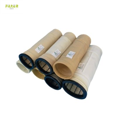 Industrial P84 Nomex PPS PTFE Filter Bag For Cement Plant