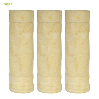 Nomex Needle Felt P84 PTFE Polyester Asphalt Mixing Plant Aramid Filter Bags