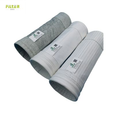 400gsm~550gsm Polyester Anti-static With PTFE Membrane Polyester Felts Filter Bag For Wooden Plant