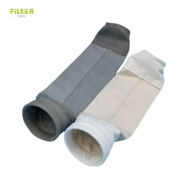 High Temperature 550GSM P84 with PTFE Membrane Filter Bag for Air Filter